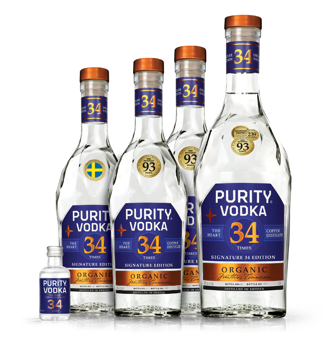 Signature 34 Edition Vodka | Purity Organic Vodka & Gin